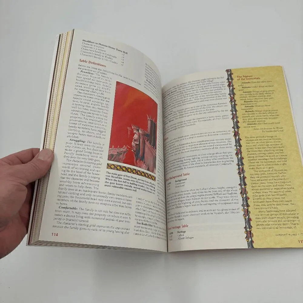 AD&D Karameikos Kingdom of Adventure Explorers Guide Book Only VG+‎